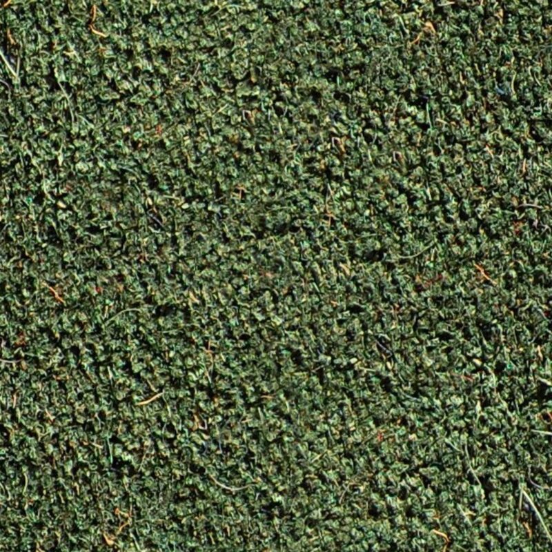 Green coir matting