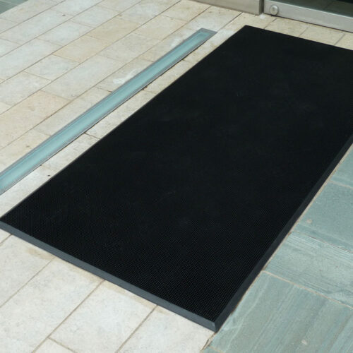 Outdoor Rubber Bristle Mats