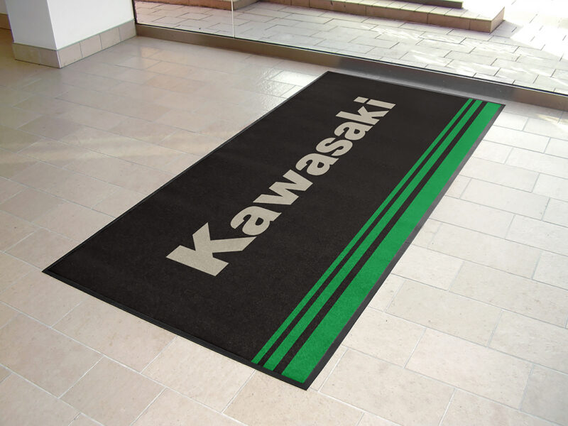 Kawasaki Printed Floor Mat