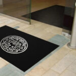 Outdoor Rubber Mat with Pizza Express Logo