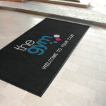 Logo Door Mat for The Gym