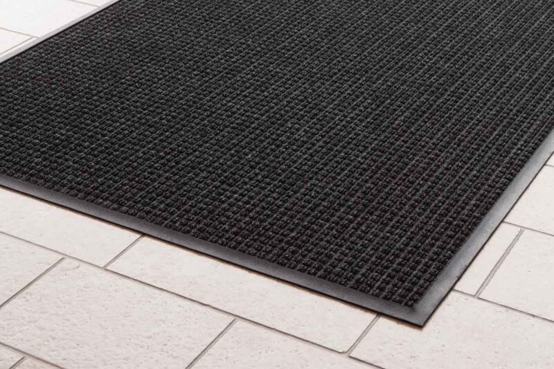 Absorbent Water Trapper Mats Black