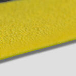 Yellow Beveled Border of Anti Fatigue Floor Mat
