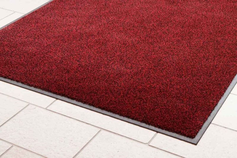 Red Made to Measure Heavy Duty Entrance Mat