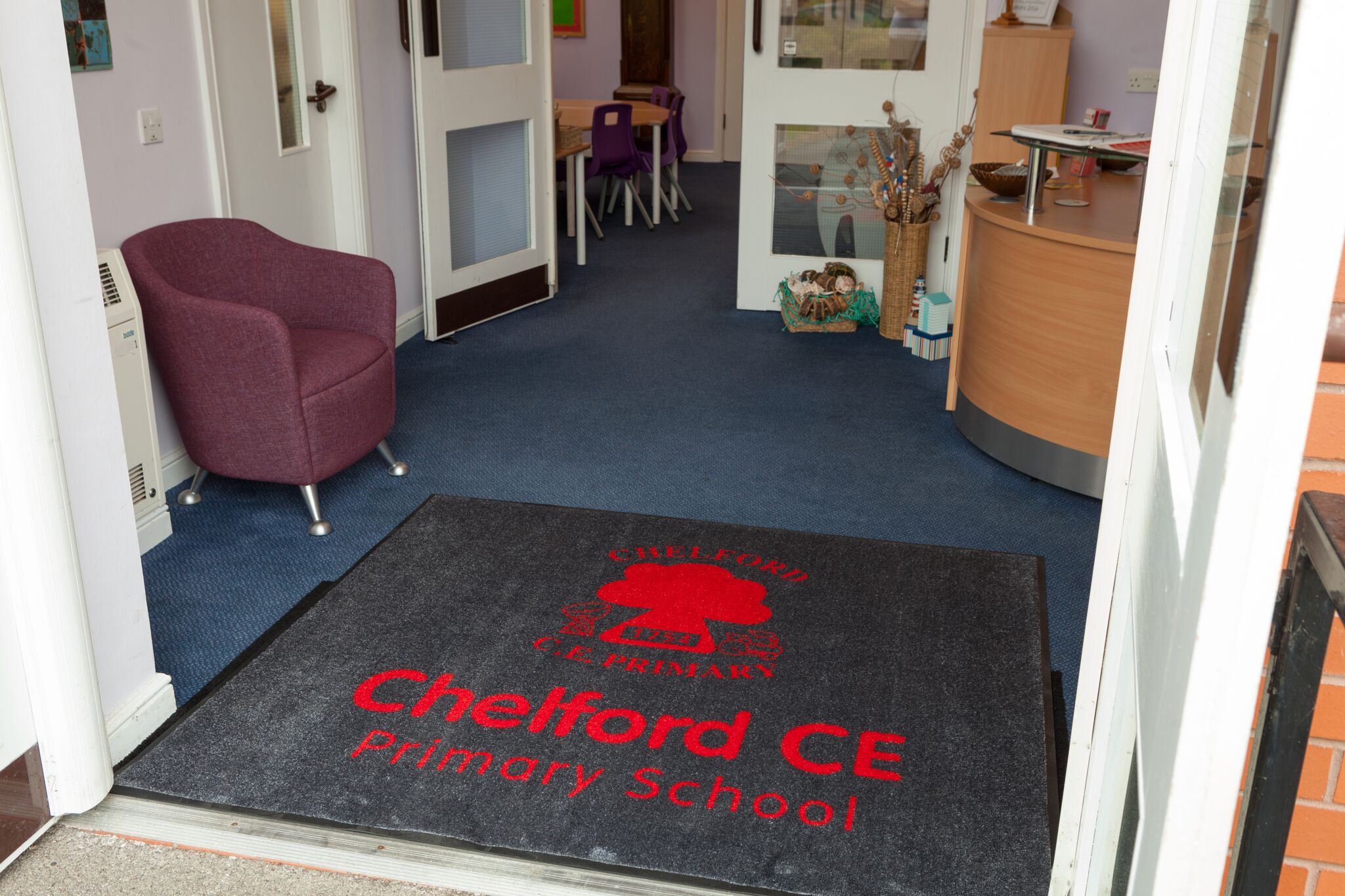 Chelford Primary School logo mat