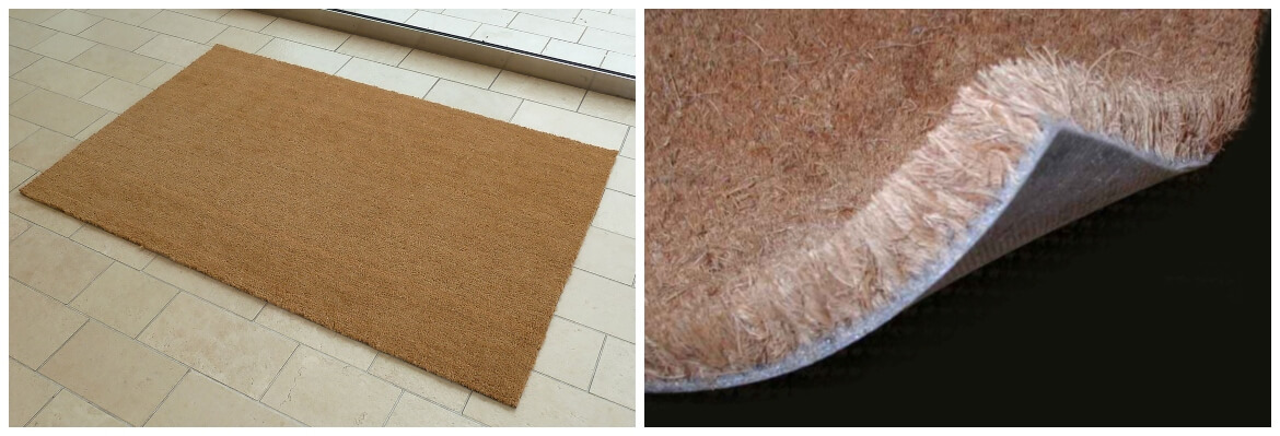 Coir Entrance log mats 