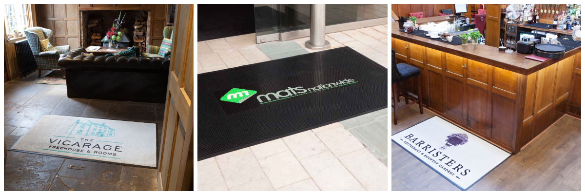 Dual Matting logo mats 