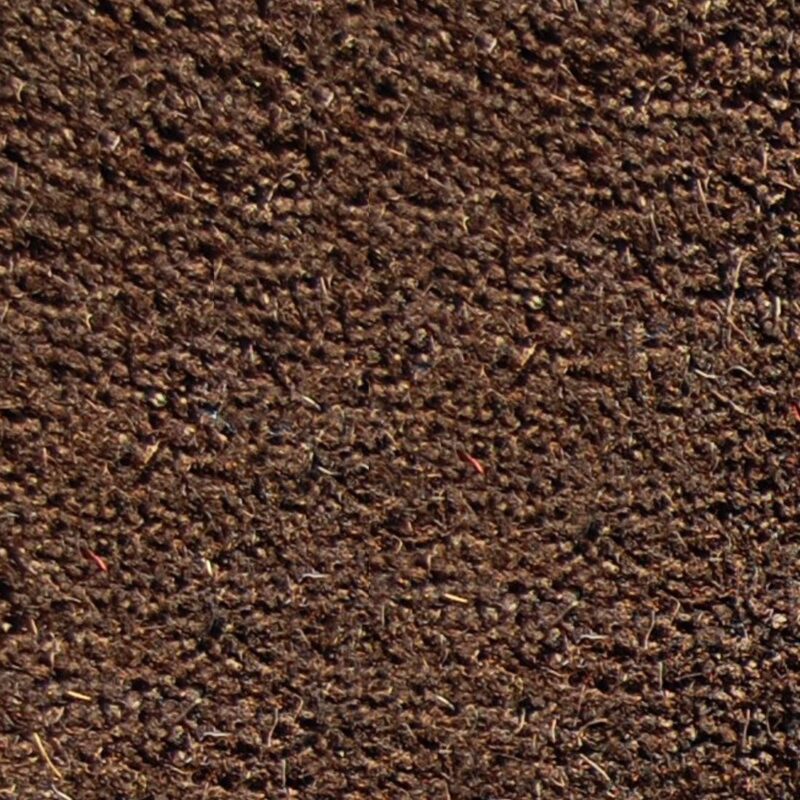 Brown coir matting