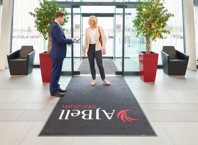 Custom High Traffic Floor Mats, Order High Traffic Mats for Indoor/Outdoor  Use with Logo