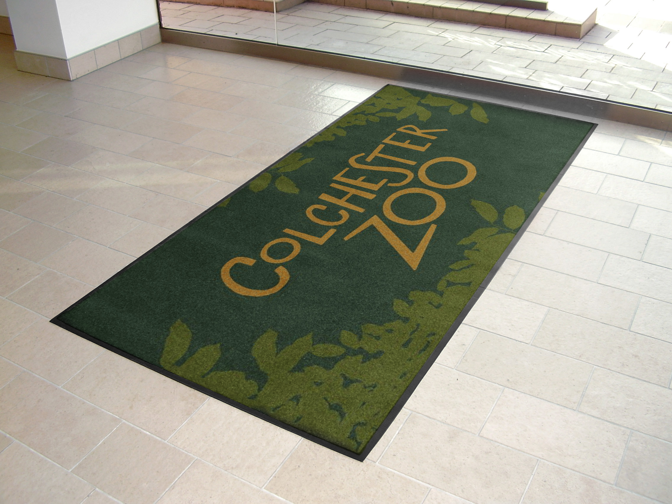 colchester zoo logo mat