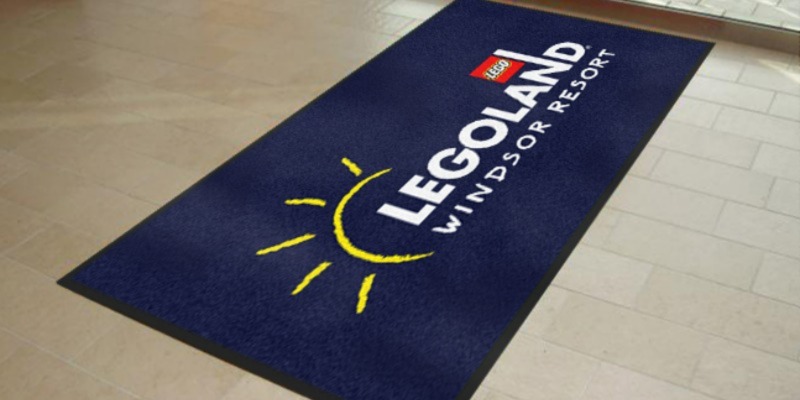 Legoland Windsor logo mat